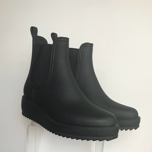 Jeffrey Campbell Shoes - NEW Jeffrey Campbell Hydro Chelsea Rain Boot Sz 8